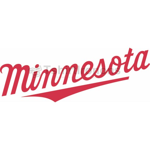 Minnesota Twins T-shirts Iron On Transfers N1730